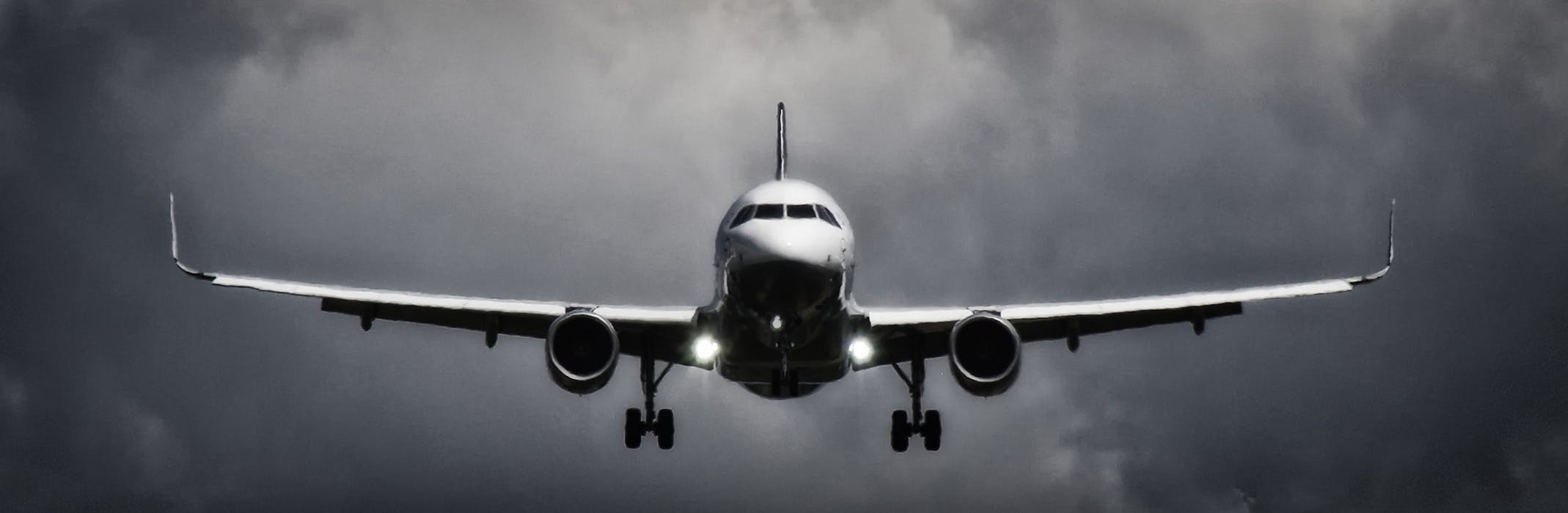 Flygplan i luften